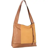 PICARD Schultertasche Safari Shoulderbag Fudge-Komb hellbraun