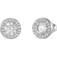 GUESS Modern steel stud earrings Color My Day JUBE02244JWRHT/U