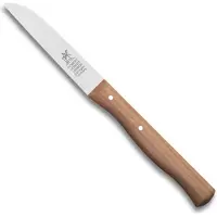 Windmühlenmesser Gemüsemesser "Klassiker" 85 mm Griff Kirschholz, gerade Klinge