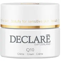 Declare Cosmetics Q10 Cream, Tagescreme, Frauen, Universal, Gesicht, Hals/Nacken, Wirkt beruhigend, Kräftigend, Glättend, Beruhigend, 50 ml