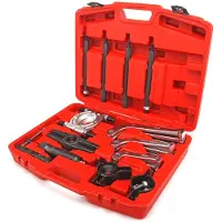 HBM Hydraulisches Abzieherset für Riemenscheiben und Lager, 23-teilig