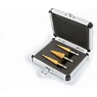 HBM 3-teiliges Stufenbohrer-Set mit HEX-Anschluss
