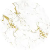 Kek Amsterdam Marmortapete Kreis grün CK-047 ø190cm