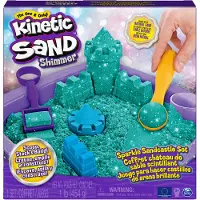 Spin Master Magic Sand Kinetic Sandbox Seta Set Blau