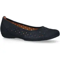Gabor Klassische Ballerinas in Blau | Gr.: 39