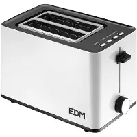 EDM Toaster White Design Weiß 850 W