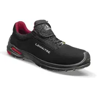 Lemaitre Antistatischer Sicherheitshalbschuh RILEY LOW S3 SRC ESD schwarz|rot T.44
