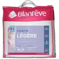 Blanreve Leichte Mikrofaser-Bettdecke - 220 x 240 cm - Weiß