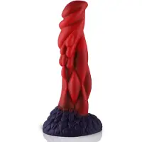 Wildolo Fantasy Saugnapf Dildo Nesbu 21 cm Rot