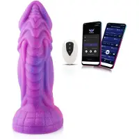 Wildolo Fantasy Dildo Vibrator mit App & Fernbedienung 25 cm Merman