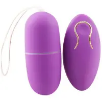 Auxfun Mini-Ei-Vibrator Mit Fernbedienung Lila
