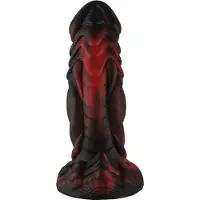 Wildolo Merman Fantasy Saugnapf Dildo Schwarz 16 cm