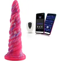 Wildolo Anal Fantasy Dildo Vibrator mit App & Fernbedienung 25 cm