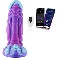 Wildolo Fantasy Dildo Vibrator mit App & Fernbedienung 16 cm Merman