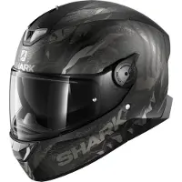Shark Skwal 2 Iker Lecuona Matt Schwarz Anthrazit Silber KAS Integralhelm Größe XS