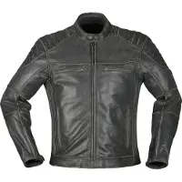 Modeka Vincent Aged Motorrad Lederjacke, schwarz, 4XL