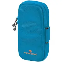 Ferrino Handytasche Highway Blau, gepolstert, leicht & kompakt, mit verstellbarem Griff und vertikaler Schlaufe für Rucksackgurt