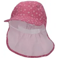 Sterntaler Schirmmütze mit Nackenschutz Blumen pink 1412323_794