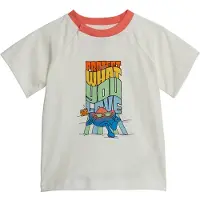 Adidas T-Shirt Graphic Print T-Shirt IB8607 Weiß Regular Fit