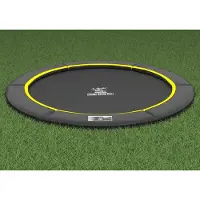 Magic Circle Pro Flat to the Ground Trampolin Pro Black 251 cm
