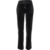 Juicy Couture Del Ray Polyester Damen schwarze Jogginghosen