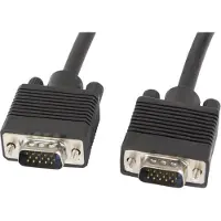 Lanberg CA-VGAC-10CC-0100-B VGA-Kabel VGA (D-Sub)