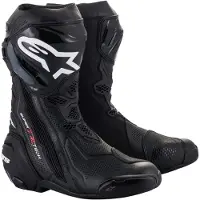 Alpinestars Supertech R Vented Schwarz Stiefel Größe 43
