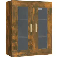 vidaXL Hängeschrank Räuchereiche 69,5x34x90 cm