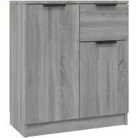 vidaXL Sideboard Grau Sonoma 60x30x70 cm Holzwerkstoff