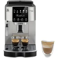 De'Longhi De’Longhi Magnifica ECAM220.31.SB, Espressomaschine, 1,8 l, Kaffeebohnen, Gemahlener Kaffee, Eingebautes Mahlwerk, 1450 W, Schwarz, Edelstahl