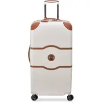 Delsey PARIS Trolley Chatelet Air 2.0 Trunk 4 Double Rolls Trunk 80 Angora weiß