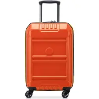 Delsey PARIS Rempart Expandable 4 Double Rolls Cabin Trolley 55 Orange