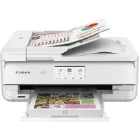 Canon PIXMA TS9551C, Tintenstrahl, Farbdruck, 4800 x 1200 DPI, A3, Direktdruck, Weiß
