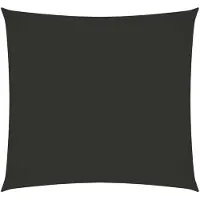 vidaXL Sonnensegel Oxford-Gewebe Quadratisch 2,5x2,5 m Anthrazit
