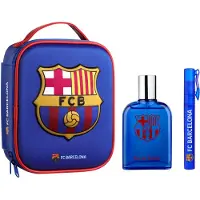 FC Barcelona Air-Val FC Barcelona Eau de Toilette Set: 100 ml + 10 ml + Kosmetiktasche
