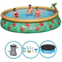 Bestway - Pool Fast Set - 457x84 cm - Poolpaket