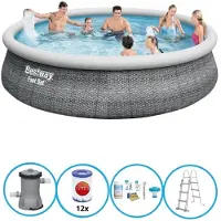 Bestway Pool Fast Set - 457x107 cm - Pool Bundel