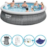 Bestway Pool Fast Set - 457x107 cm - Mit Zubehör