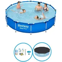 Bestway Pool Steel Pro - Poolpaket - 366x76 cm