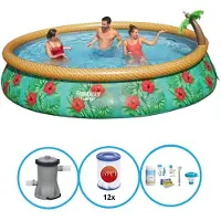 Bestway - Pool Fast Set - 457x84 cm - Pool Bundel