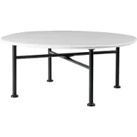Gubi Carmel Couchtisch 75x75 Muschelweiß