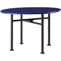 Gubi Carmel Couchtisch 60x60 Pazifikblau