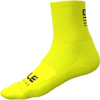 ALÉ - Strada 2.0 Socks - Radsocken Gr 44-47 - L gelb