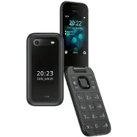 Nokia 2660 Flip, Klapphandy, Dual-SIM, 7,11 cm (2.8"), 0,3 MP, 1450 mAh, Schwarz