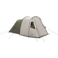 Easy Camp Tunnelzelt Huntsville 400 4 Personen Grün und Creme