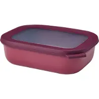 Mepal Multischüssel Cirqula rechteckig 1000 ml - Nordic berry