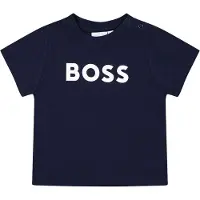 BOSS T-Shirt J05P12 M Dunkelblau Regular Fit 71