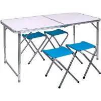 Aktive Tisch Mit Hocker 120x60x70 Cm