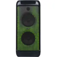 Salora Partybox L1 - 400W Bluetooth Party-Lautsprecher - Mit LED-Lichtshow & Inklusive Mikrofon - Ideal für Karaoke und Partys