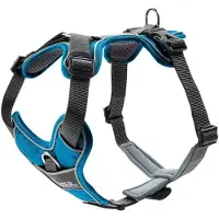 DOG SPORT HUNTER Geschirr Divo XS, hellblau/grau